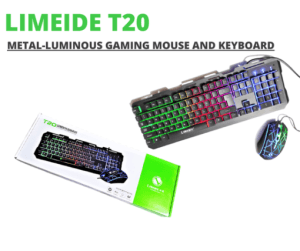 LIMEIDE T20 Metal Gaming Keyboard with Mouse