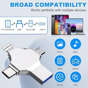 Otg USB Flash Drive Universal Iphone Type-c Usb & Micro 32gb 64gb 128gb