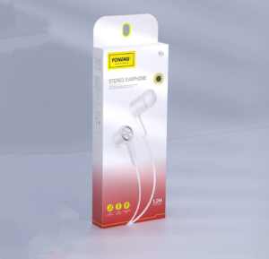 Foneng Earphones T57 with microphone white