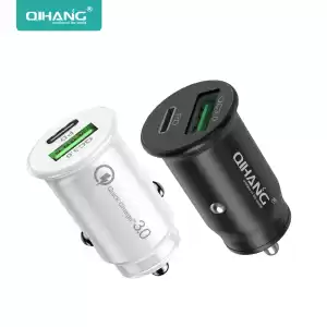 D61 2 Port 36w Pd Qc 3.0 Usb C Electric Car Charger Super Fast