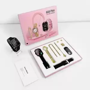 Teenagers’ Smart Watch Set – 8pcs Gift Box
