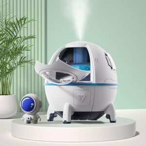 Spaceship Air Humidifier – Cute and Efficient USB-Powered Humidifier