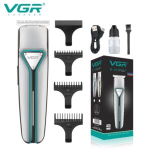 VGR V-008 Professional Hair Trimmer – Precision Grooming with USB Type-C Charging