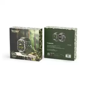 Telzeal T-Swatch Smart Watch – 2.02" HD Display, Waterproof, 4 Pairs Straps