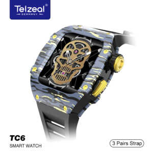 Telzeal TC6 Smartwatch – Bold Design, Ultimate Performance