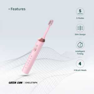 Green Lion Electric Toothbrush – Advanced Cleaning for a Brighter Smile