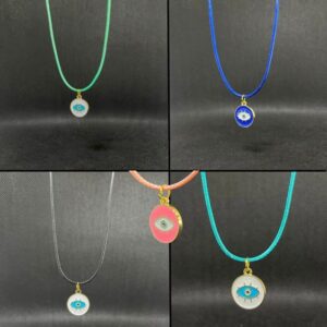 Premium Enamel Evil Eye Necklace