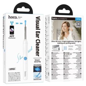 Hoco HP65 Visual Ear Cleaner with Camera & LED Light – Smart Ear Wax Removal Tool