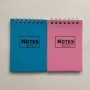 Mini Pocket Top-Spiral NOTES Notepad Set – Motivational Pocket Jotter